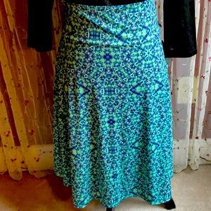 NWT Azure A line skirt